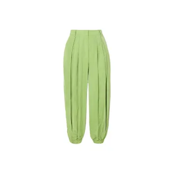 TIBI Casual Pants Women's Green