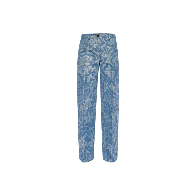 ETRO Floral Printed Trousers-0