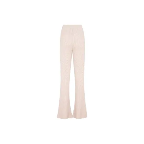 PESERICO High-waist Knitted Trousers