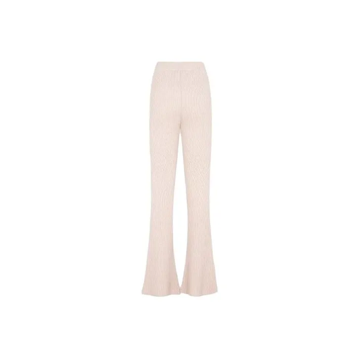 PESERICO High waist Knitted Trousers-0