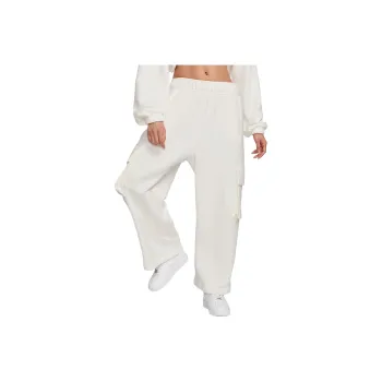 Nike Sportswear Women's Low-Rise Oversized French Terry Open-Hem Pants