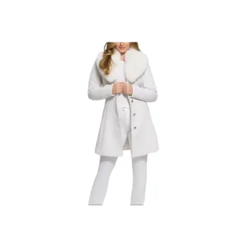 GUESS Coats Women's White
