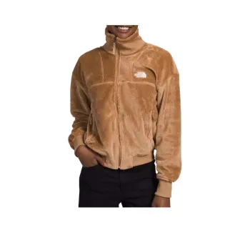THE NORTH FACE Luxe Osito Full Zip Velvet feel Coat Women's Almond Paste