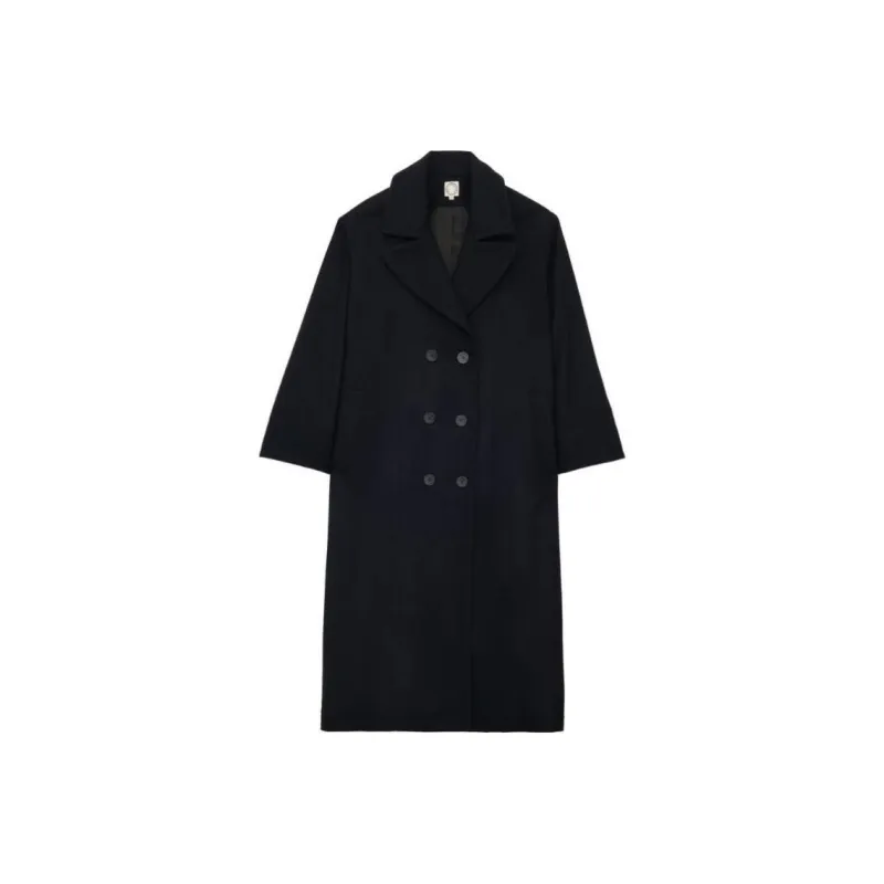 INES DE LA FRESSANGE Coat Women's Dark Blue-0
