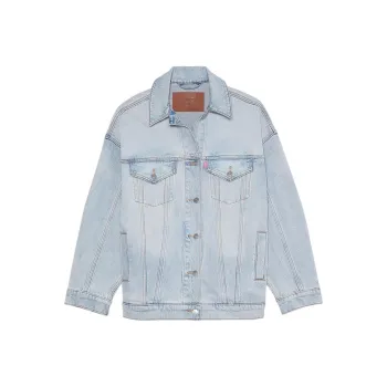 Victoria's Secret PINK Denim Jacket Women's Light Blue
