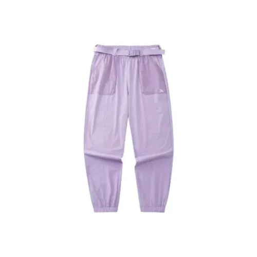 ANTA Casual Pants Women's Light Mulberry Purple