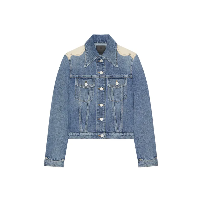 Givenchy Yoke Denim Jacket 'Denim Blue'-0