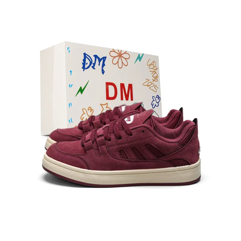 DM Platform Student Sports Low Top Skateboard Shoes Men's-0