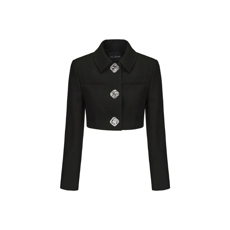 NANA JACQUELINE Cropped Coat Women's-0
