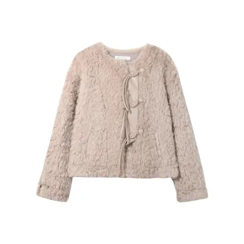 MISHOW Velvet feel Coat Women's Pink Purple