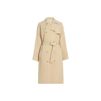 MICHAEL KORS MMK Coat Women's Khaki