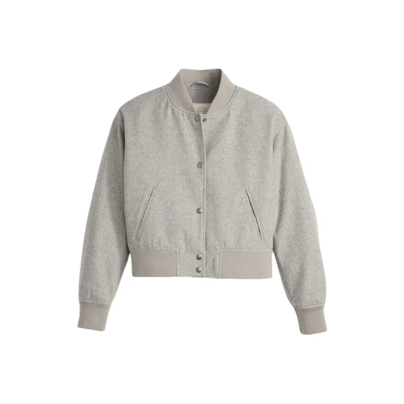 Levi’s Velvet-feel Coat Women's Heather Gray-0