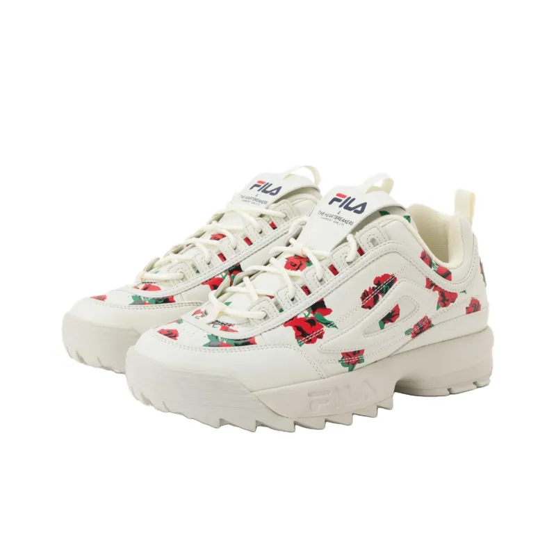 BEDWIN & THE HEARTBREAKERS x FILA Disruptor 2 Anti Slip Wear Resistant Low Top Casual Shoes Unisex Beige-2