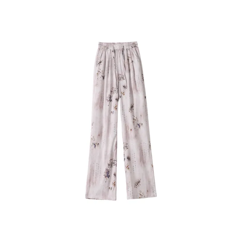 0571 Family Casual Pants Women's Pink-0