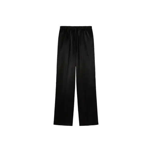 JIL SANDER High-Waist Satin Trousers