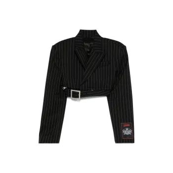 Jean Paul Gaultier Short Suit Jacket 'Black/White'