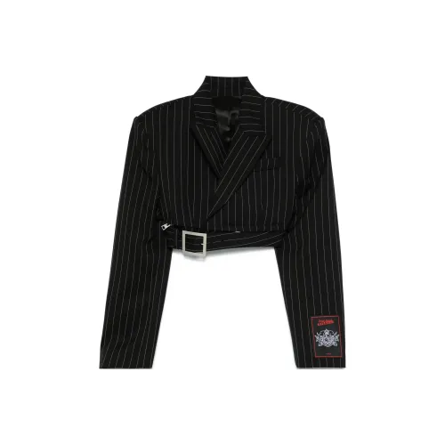 Jean Paul Gaultier Short Suit Jacket 'Black/White'
