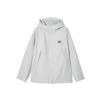 Skechers Mountain And Wild Outdoor Series Breathable Windbreaker Jacket Women's Moon Rock Gray