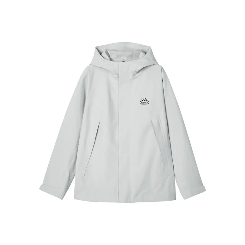 Skechers Mountain And Wild Outdoor Series Breathable Windbreaker Jacket Women's Moon Rock Gray-0