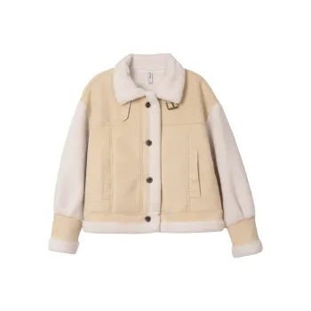 FAWENXIANGZI Velvet feel Coat Women's