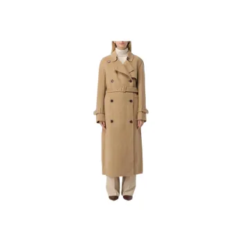 THEORY Double Face Relaxed Trench Coat