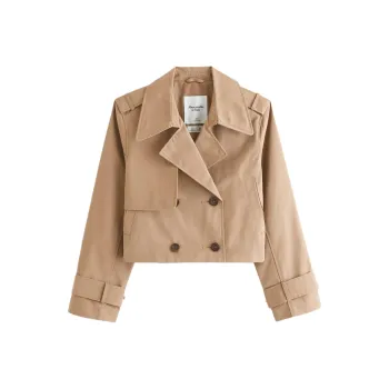 Abercrombie＆Fitch Trench Coats Women's Caramel