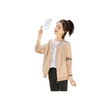 Mo Han Yi Mei Baseball Jacket Women's Rose Gold