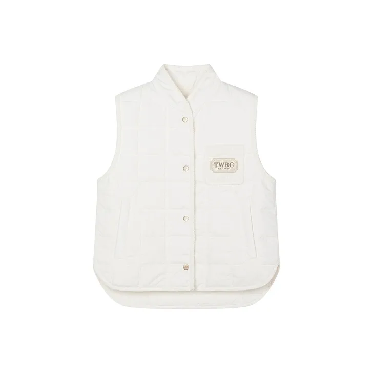 Teenie Weenie Vest Women's Ivory White-0