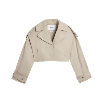 Axel Arigato Gaia Cropped Trench Coat