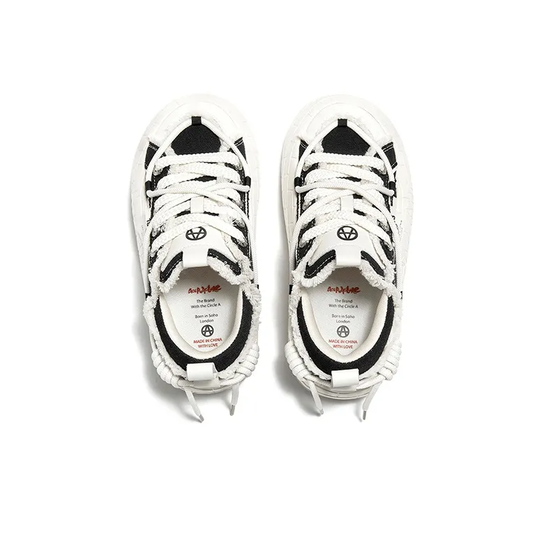 Acupuncture Height Increasing, Abrasion Resistant, Lightweight, And Breathable Low Top Skateboard Shoes Unisex-2