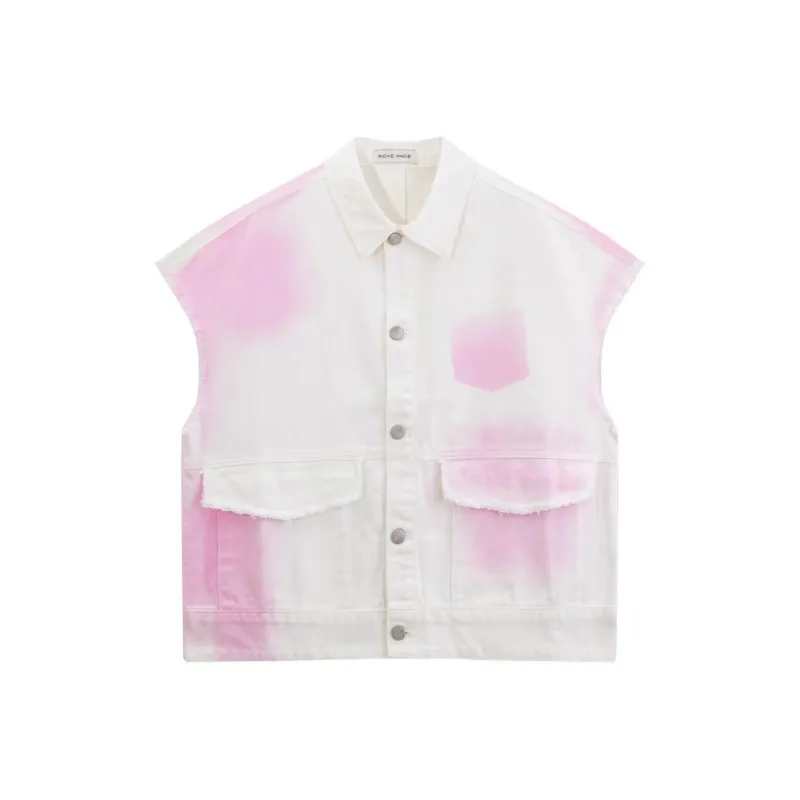 Richie Macie Vests Women's Pink-0