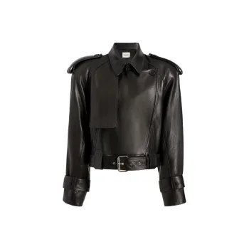 KHAITE The Hammond Cropped Jacket