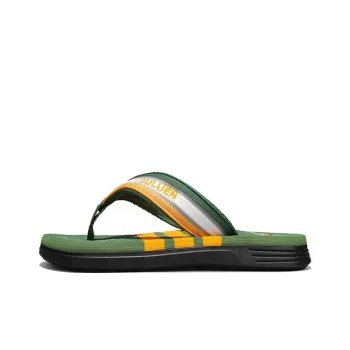 Budding Bear Quiet Odor Resistant Abrasion Resistant Slip Resistant Flip Flops Men's