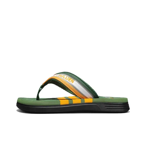 Budding Bear Quiet Odor Resistant Abrasion Resistant Slip Resistant Flip Flops Men's