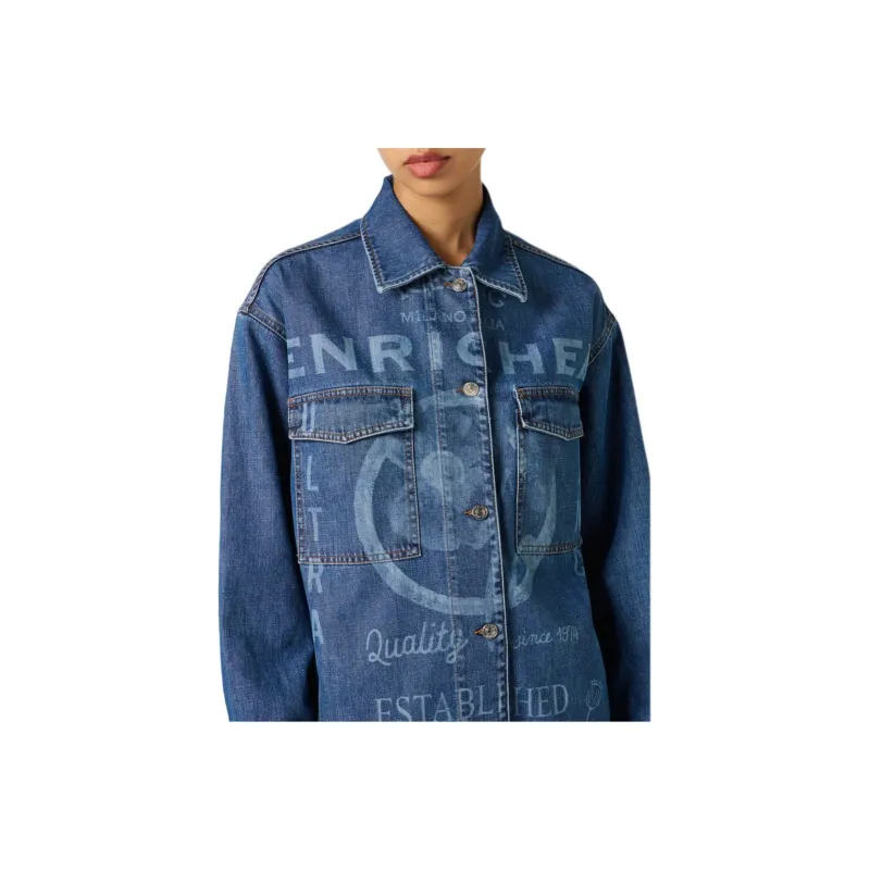 Iceberg SS25 Denim Jacket Women's Indigo-5