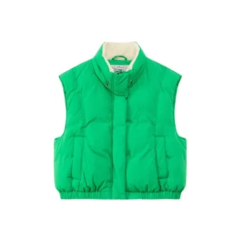 CHUU Vests Women's Forest Green