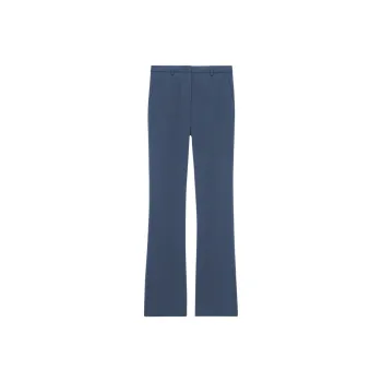THEORY Casual Pants Women's Gray Blue