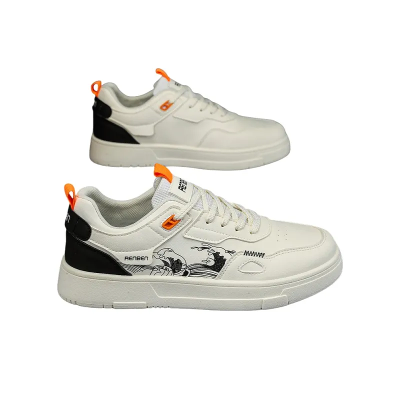 RENBEN Waterproof And Slip Resistant Low Top Skateboard Shoes Men's-11