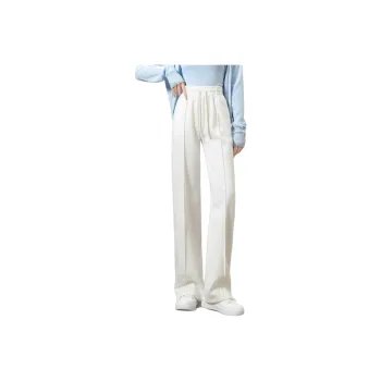 Ya Sheep People Casual Pants Women's White