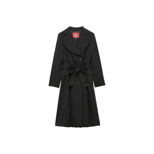 Vivienne Westwood FW24 Trench Coat Women's Black