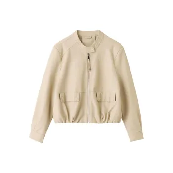 Yi Mengyuan Leather Jacket Women's