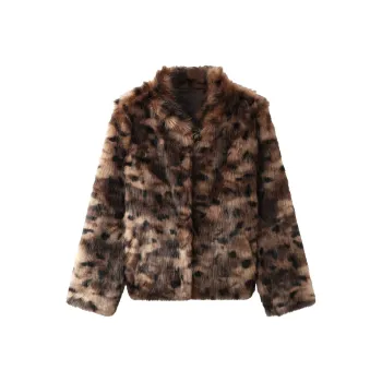 THE SEA LIFE Velvet feel Coat Women's Antique Gold
