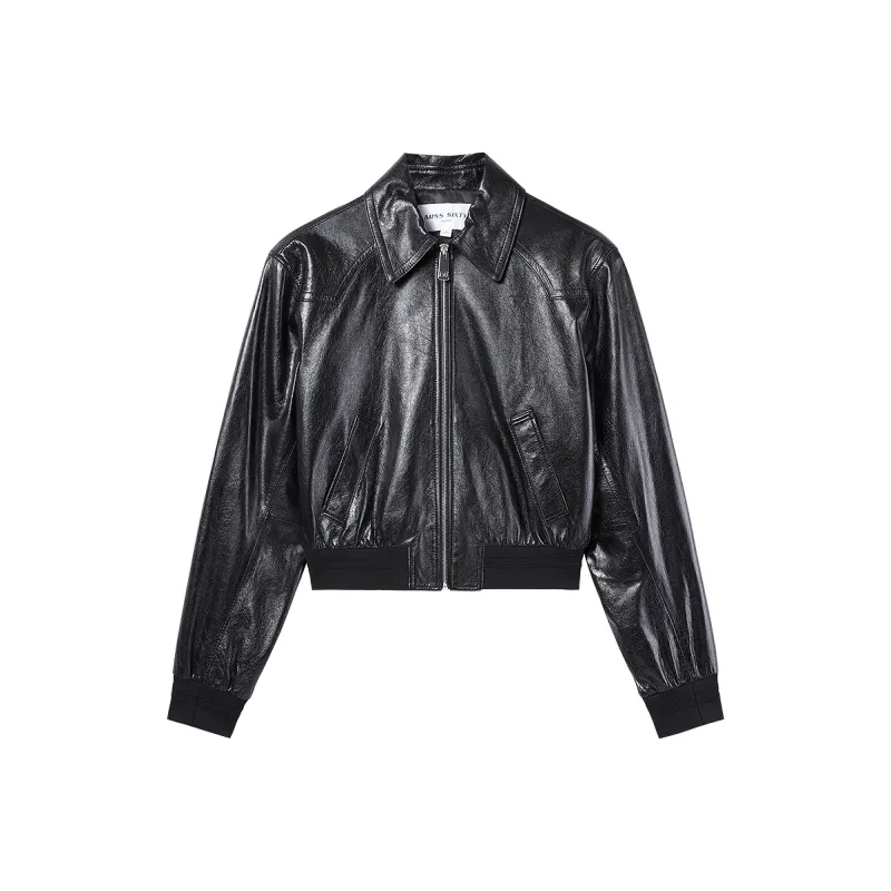 Miss Sixty Leather Jacket Women's-3
