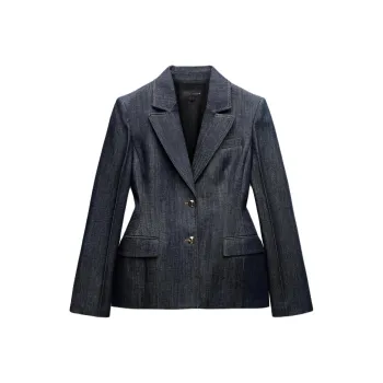 ZARA ZW Series Business Suit Women's Dark Blue