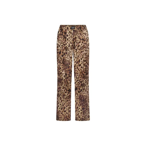 Skims Leopard print Satin Pajama Bottoms