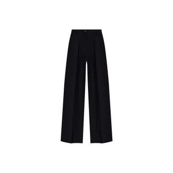 A.P.C Tressie Button Detailed Straight Leg Trousers