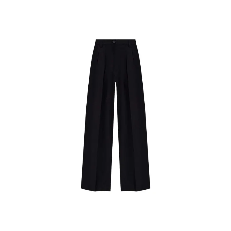 A.P.C Tressie Button Detailed Straight Leg Trousers-0