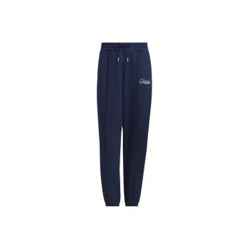 Adidas VERBIAGE FRENCH TERRY JOGGERS Casual Pants Women's Dark Indigo/Jade White