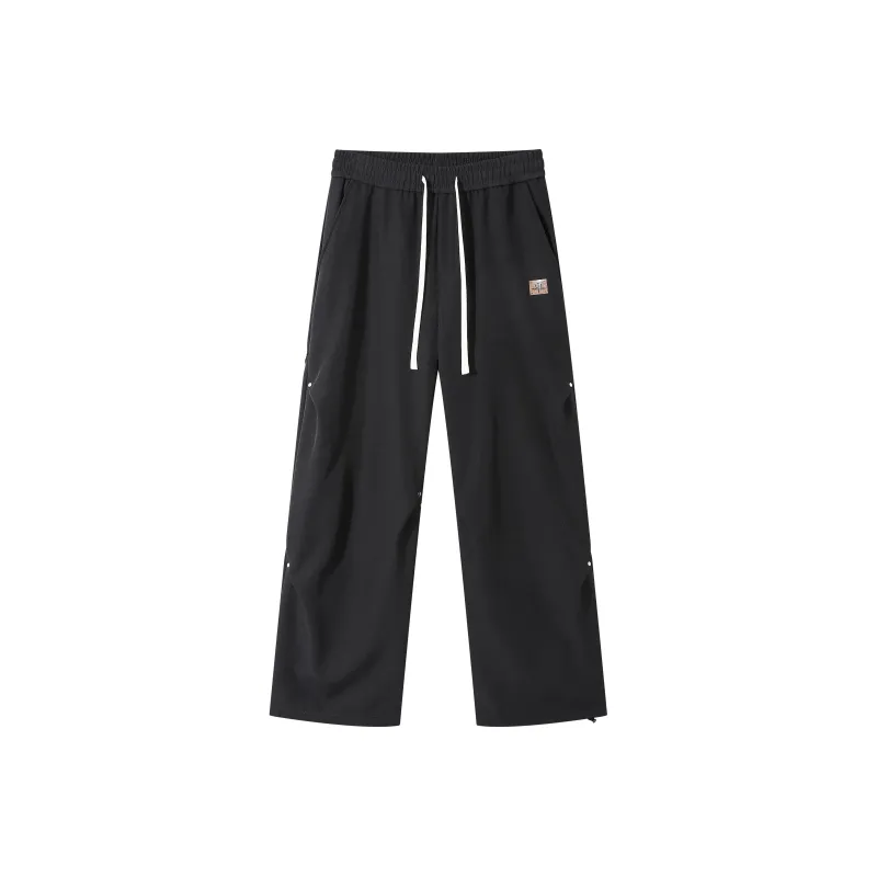 Maserati Casual Pants Unisex Black-0
