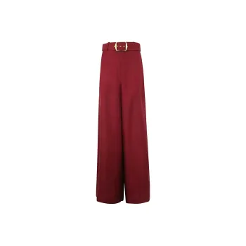 Zimmermann Wide Leg Satinn Trousers